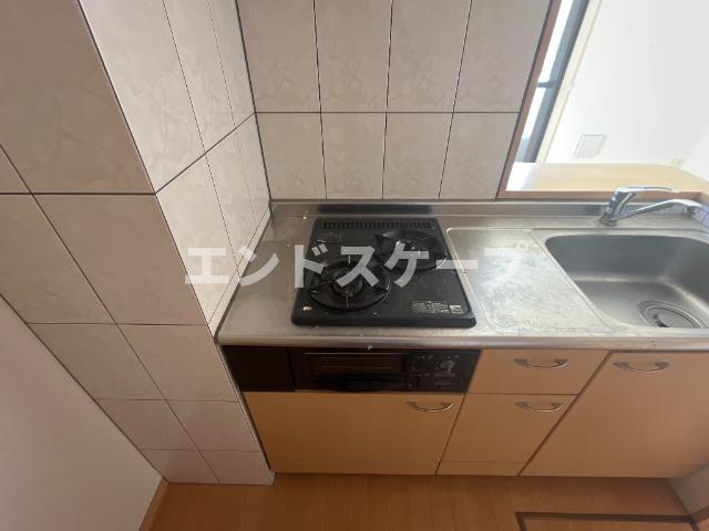 フォレスト・ヴィラのキッチン|2口コンロ
高崎、前橋のお部屋探しはエンドスケープまで！お客様の理想お聞かせ下さい♪