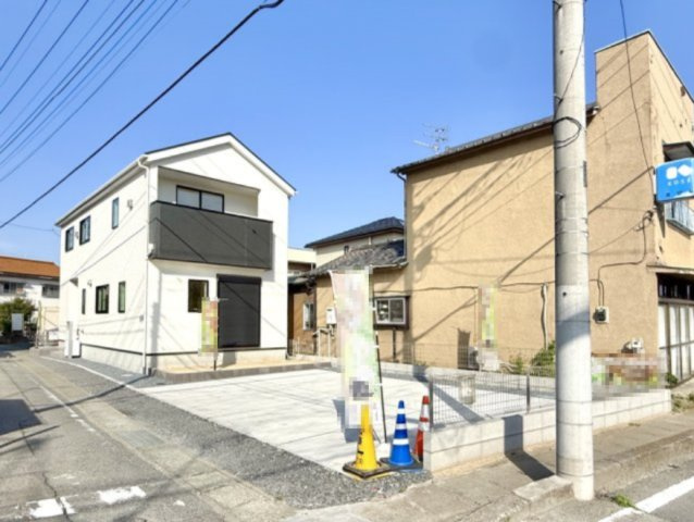 【新築戸建】高崎市上並榎町第1期の外観|■外観｜閑静な住宅街で始める新しい暮らし♪開放的な毎日をあなたへ(^^♪
