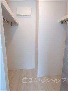広島市安佐北区可部１丁目のアパートの収納|ウォークインクローゼット