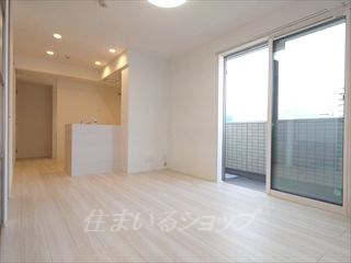 広島市安佐北区可部１丁目のアパートの居間・リビング