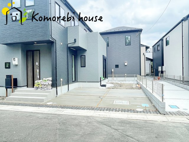 伊奈町栄　5期　新築一戸建て　グラファーレ　02の駐車場|26.8.6　撮影済み