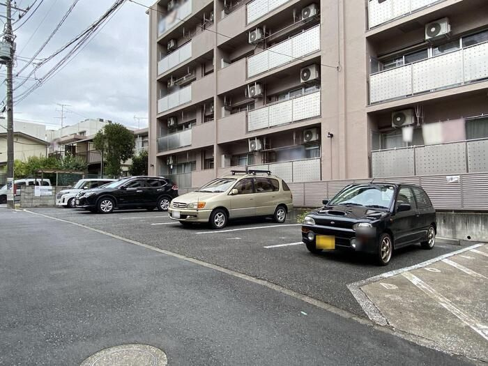 クロフトの駐車場