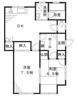 【間取り】 | 三浦荘