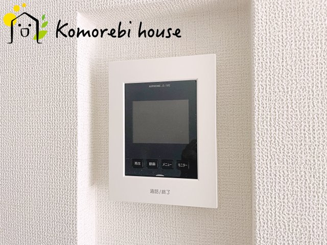 伊奈町栄　5期　新築一戸建て　グラファーレ　03の防犯設備|モニター付インターホンです