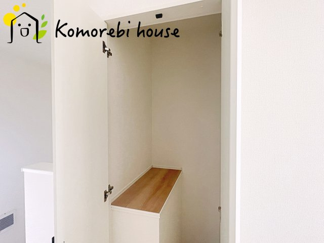 伊奈町栄　5期　新築一戸建て　グラファーレ　03の収納|大きなものも収納できそうです