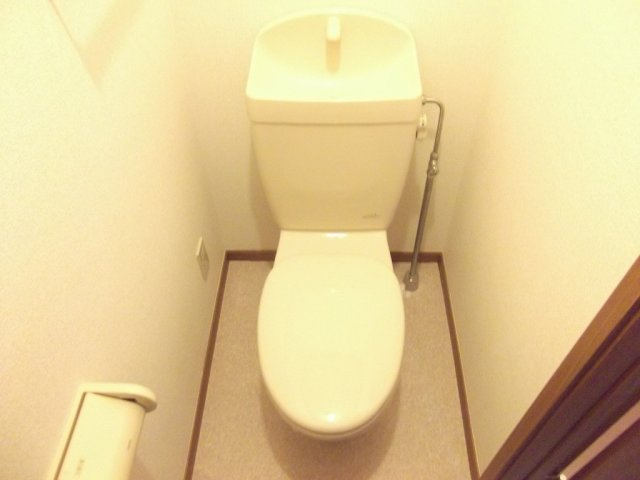 メルツ・ハイム　Ⅱのトイレ|落ち着いた色調のトイレです
