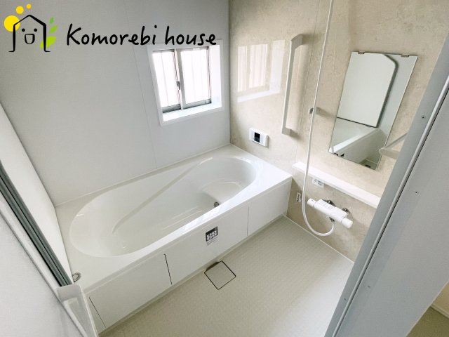 第3　伊奈町小室　新築一戸建て　ハートフルタウン　Mの浴室|コンパクトで使いやすいお風呂です