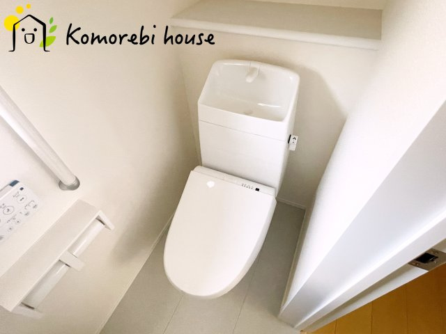 第3　伊奈町小室　新築一戸建て　ハートフルタウン　Mのトイレ|トイレです