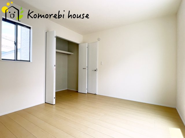 第3　伊奈町小室　新築一戸建て　ハートフルタウン　Mの寝室|使い勝手のいい寝室です