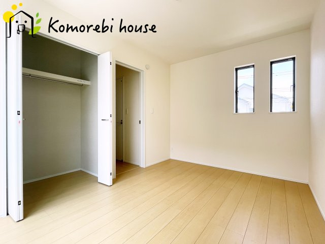 第3　伊奈町小室　新築一戸建て　ハートフルタウン　Mの収納|収納豊富です