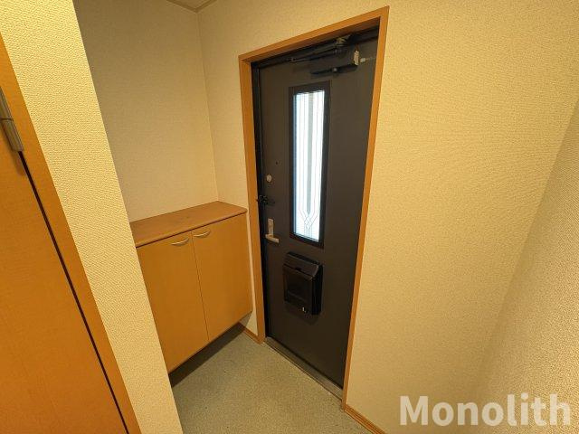 ウエイサイドⅡA棟の玄関