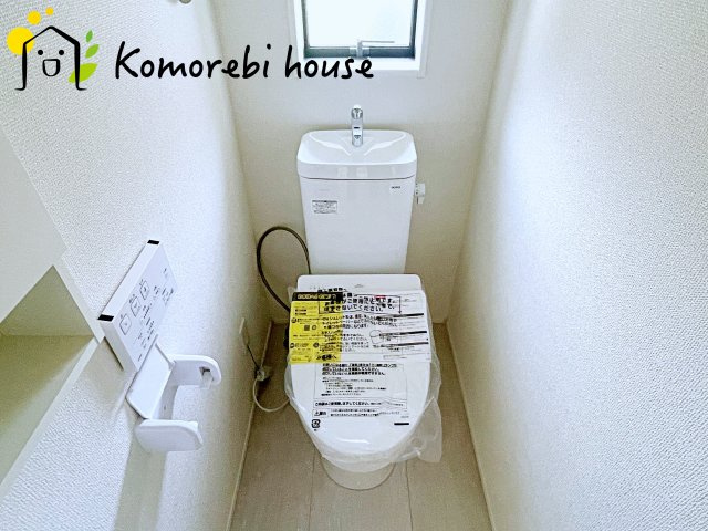 伊奈町栄　5期　新築一戸建て　グラファーレ　04のトイレ|ゆったりとした空間のトイレです