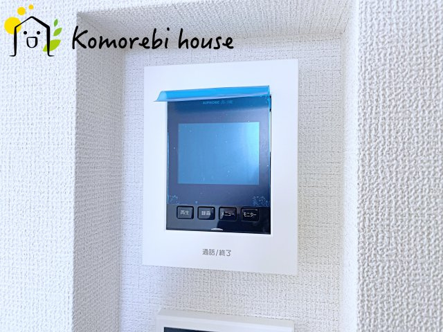 伊奈町栄　5期　新築一戸建て　グラファーレ　04の防犯設備|モニター付きインターホンです