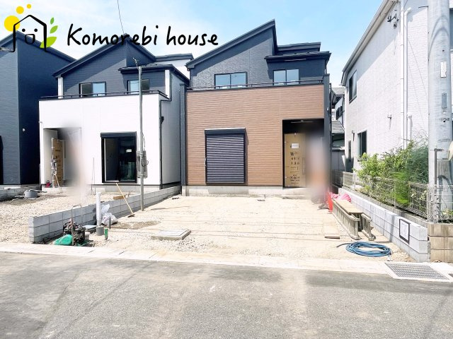 伊奈町栄　5期　新築一戸建て　グラファーレ　04の駐車場|7/14撮影