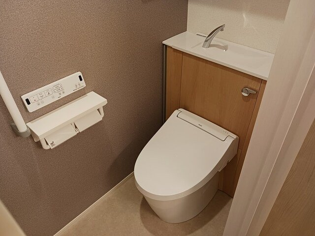 落ち着いたトイレです