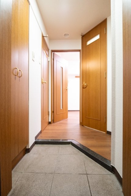 パークウェル市ヶ谷の玄関