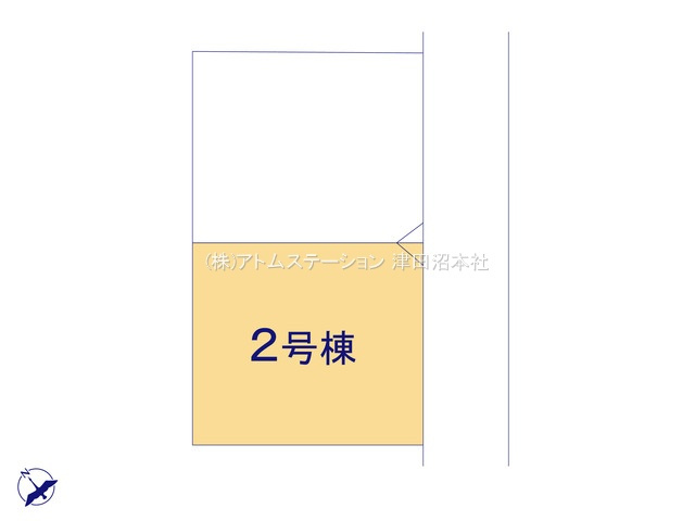 【区画図】 | アトムセレクト八千代市萱田２期２号棟