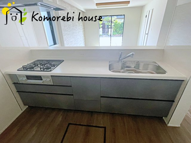 伊奈町栄　5期　新築一戸建て　グラファーレ　05のキッチン|お料理しやすいキッチンです