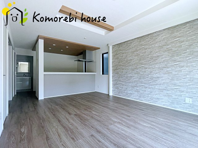 伊奈町栄　5期　新築一戸建て　グラファーレ　05の居間・リビング|ゆったり過ごせる居間です