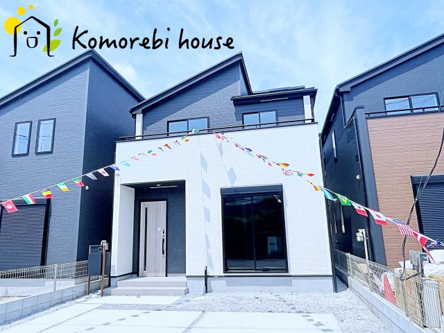 伊奈町栄　5期　新築一戸建て　グラファーレ　05の外観|おしゃれな外観です