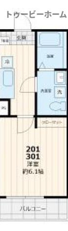 Axis Hanno の間取り