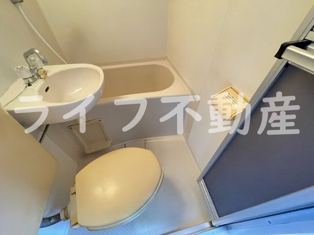 YOUハイム俊徳のトイレ|ゆったりとした空間のトイレです