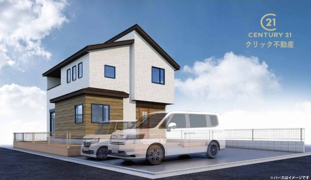 TERRACE　ひたちなか市稲田　1期 　限定1棟！の外観|佐和駅車6分。佐野小徒歩12分、佐野中徒歩20分。
閑静な住宅地。幹線道路へのアクセス良好！
周辺は商業施設多数、公園なども近くて生活利便性◎