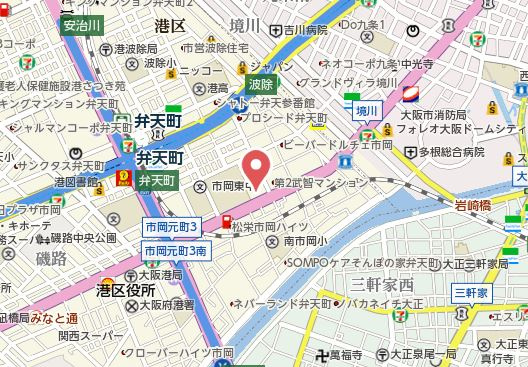 【地図】 | willDo市岡