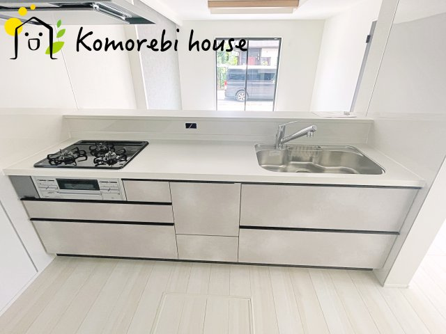 伊奈町栄　5期　新築一戸建て　グラファーレ　06のキッチン|お料理しやすいキッチンです