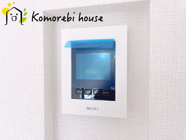 伊奈町栄　5期　新築一戸建て　グラファーレ　06の防犯設備|モニター付インターホンです