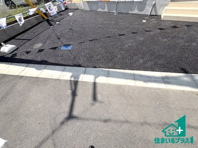 ●26(土)27(日)現地説明会！　大和郡山市箕山町　全4邸　の駐車場|駐車スペース！散水栓があるので、こまめに愛車を洗えます！