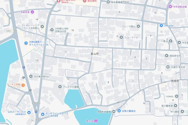 ●29(土)30(日)現地説明会！　大和郡山市箕山町　全4邸　の地図