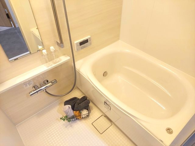 日興宝塚南口スカイマンションの浴室|浴室乾燥機付き
