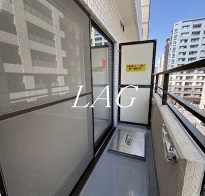【バルコニー】 | ライオンズマンション新富町第二 | バルコニーです。