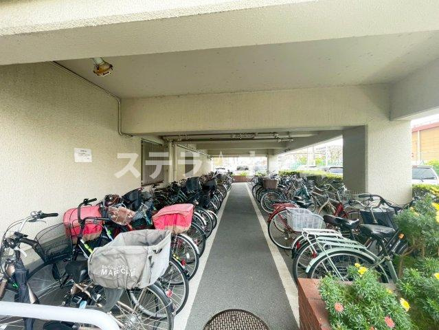ダイヤシャトー千里の駐輪場|駐輪場です