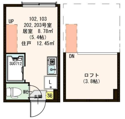 【間取り】 | ハーモニーテラス豊玉中