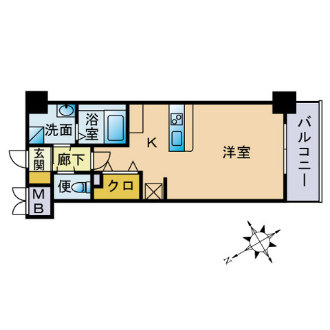 LUXCAS香椎浜の間取り