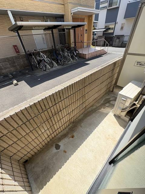 矢切クルーズのバルコニー