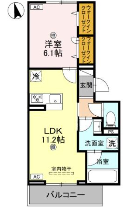 D's阿保の間取り