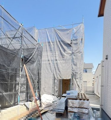 広陵町百済第１の前面道路含む現地写真