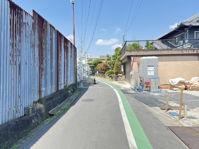 広陵町百済第１の前面道路含む現地写真