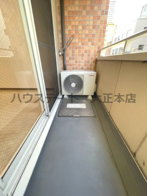 【バルコニー】 | ヴィレッジリバー南堀江 仲介手数料無料