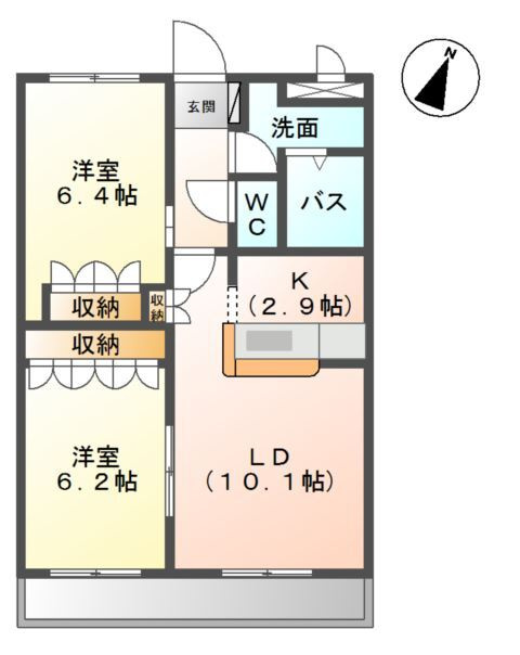 VientoⅡの間取り