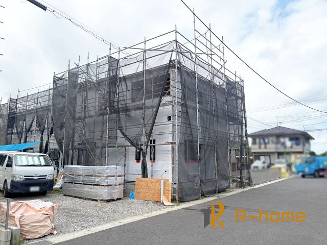 石岡市若松第8　新築戸建て　2号棟の外観|ご予約を頂ければ、『平日』はもちろん『早朝』や『夜間』もご見学可能です♪お気軽にお申し付けください♪