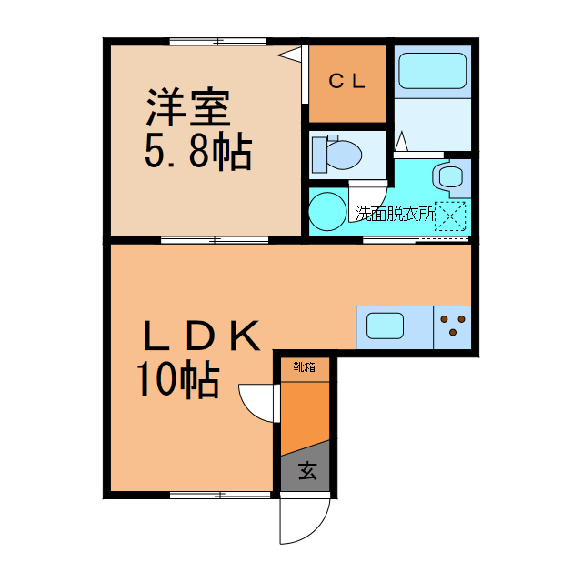 プードリエボアの間取り