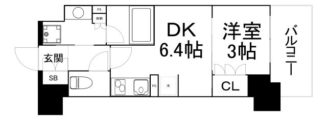 【間取り】 | ザ・パークハビオ谷町六丁目テラス