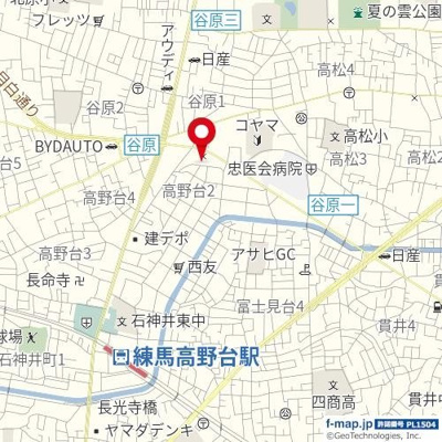 【地図】 | モンクール高野台