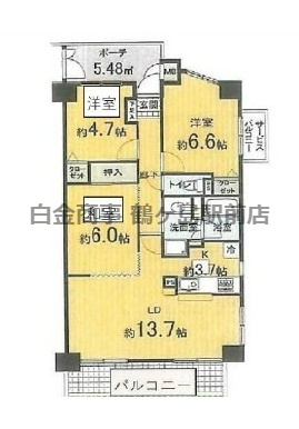 ダイアパレス坂戸の間取り
