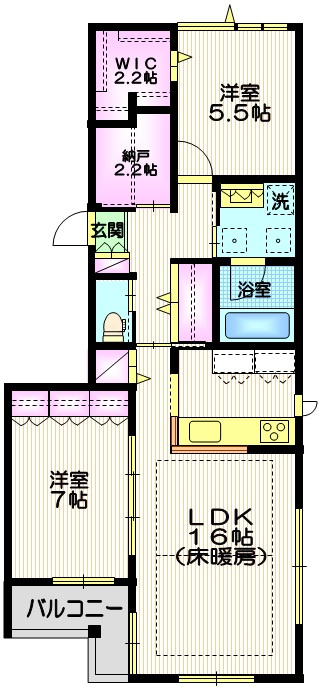 ＧＲＡＮ　ＬＵＫＥの間取り