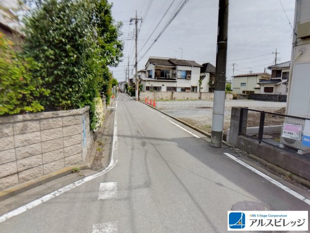 売地／ふじみ野市大井中央　第３期の前面道路含む現地写真|前面道路の様子です